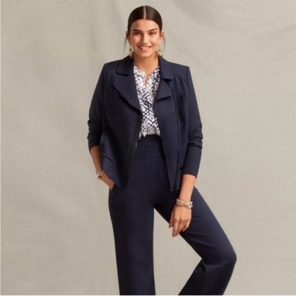 Cabi Chance Jacket 5476 Navy Sz S